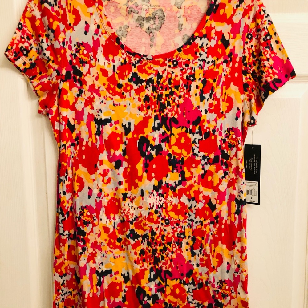 Colorful Floral Women's Top